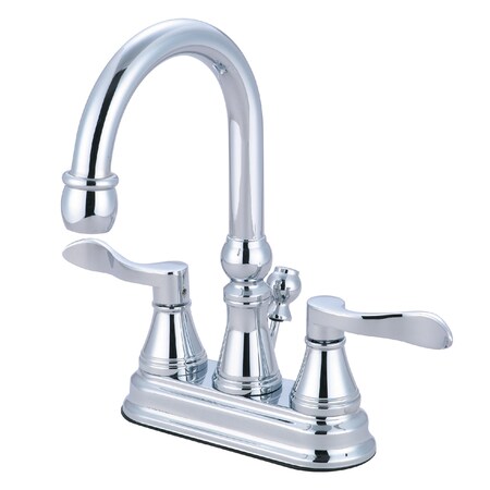 Kingston Brass 4" Centerset Bathroom Faucet, Chrome KS2611DFL